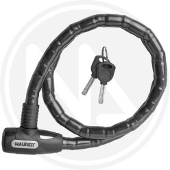 motorcycle armoured padlock Ø18MM-100cm maurer  (EX 93631)