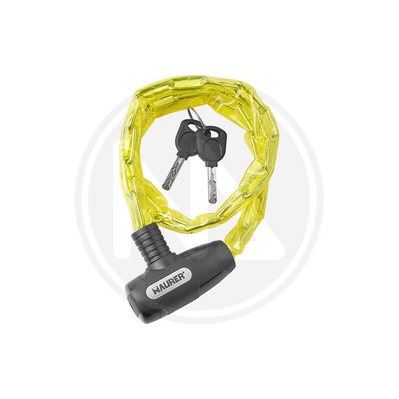 PADLOCK for cycles with 80cm chain. maurer (EX 80233) PADLOCK for cycles with 80cm chain. maurer (EX 80233)