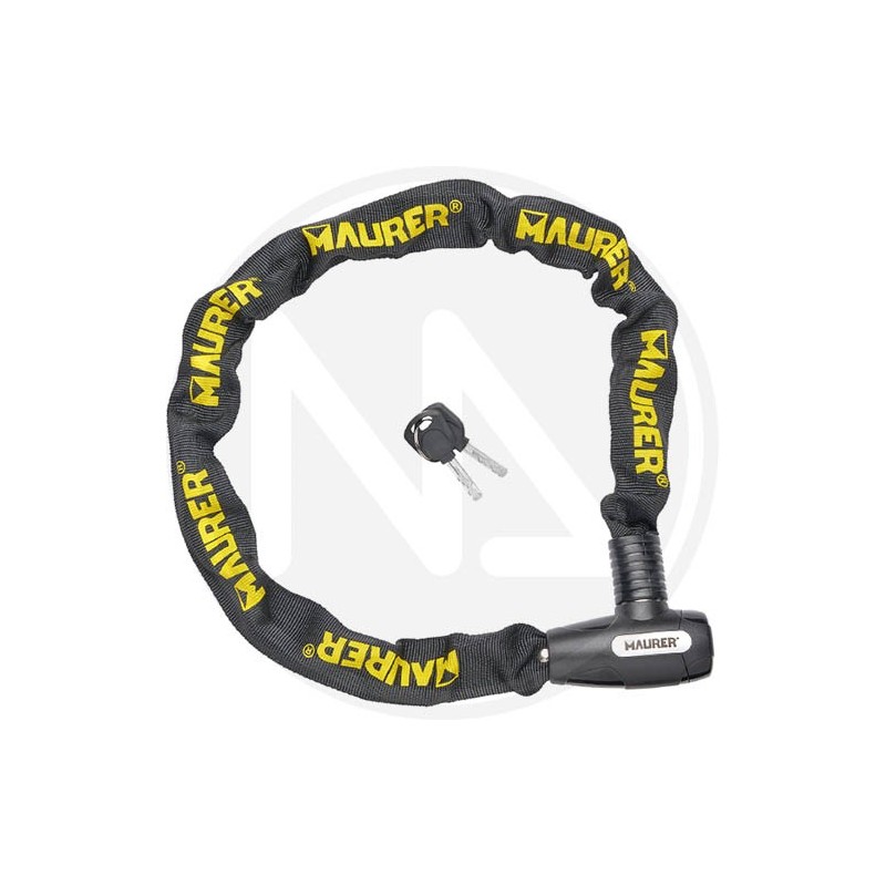 PADLOCK for cycles with Ø6 mm. 90 cm. maurer PADLOCK for cycles with Ø6 mm. 90 cm. maurer