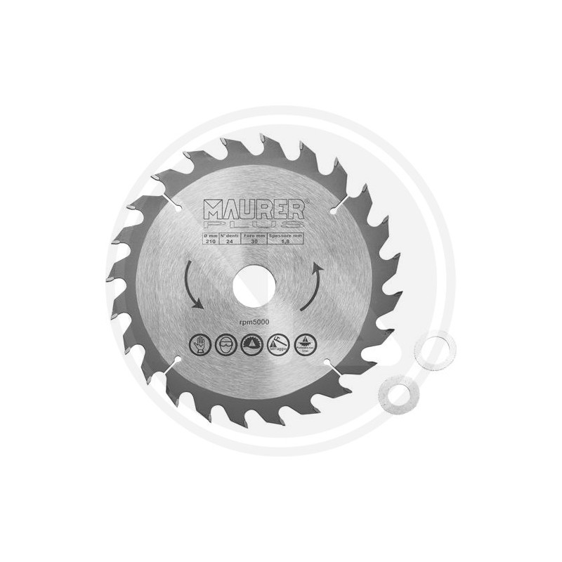 circular saw Blade tungsten carbide teeth 210MM 24Z maurer plus