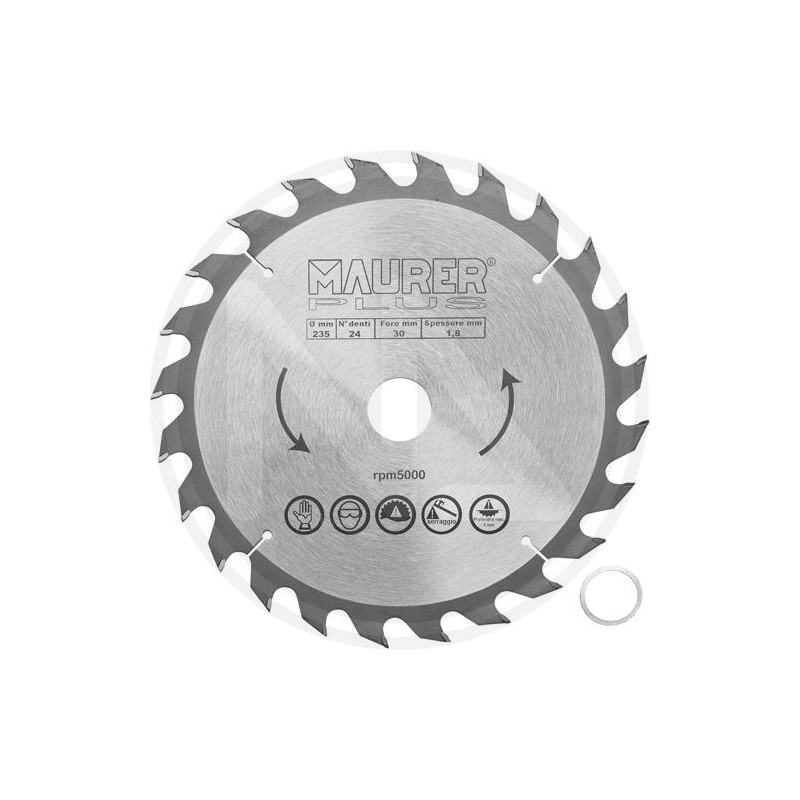 circular saw Blade tungsten carbide teeth 235MM 24Z maurer plus circular saw Blade tungsten carbide teeth 235MM 24Z maurer plus